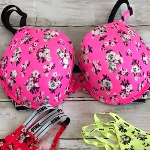 Victoria’s Secret Pink Push Up Bra